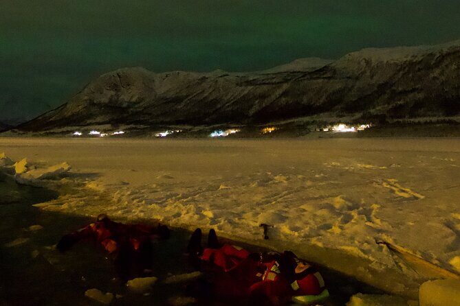 Arctic Ocean Night Floating in Ramfjord - Northern Lights While Floating: How the Evening Package Plays