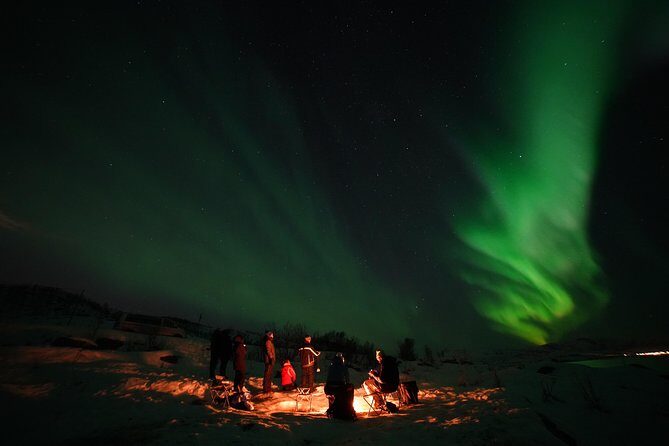 Aurora tour with free portrait and bonfire - Guides, Group Energy, and the Hunt With Real Personality