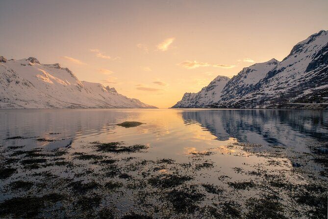 Discover the Fjords of Kvaloya - a roadtrip along fjords and fishing villages - Where you start: Tromsø meeting point and the round-trip flow