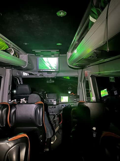From Tromsø: Aurora Minibus Chase with Portrait and Hot Meal - What you eat in the dark: Turmat warm meal and hot drinks