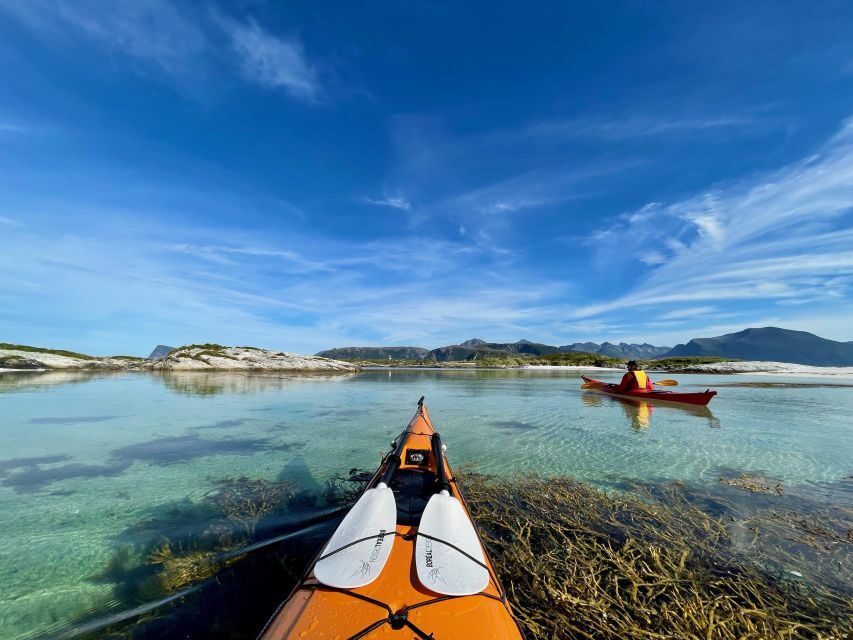 From Tromsø: Kayak trip with lunch and sauna at Sommarøy - Stop-by-stop breakdown: what you do all day