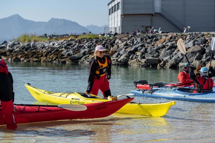 From Tromsø: Sea Kayaking Tour at Sommarøy with Transfer - The first paddle: guided routes that follow wind and weather