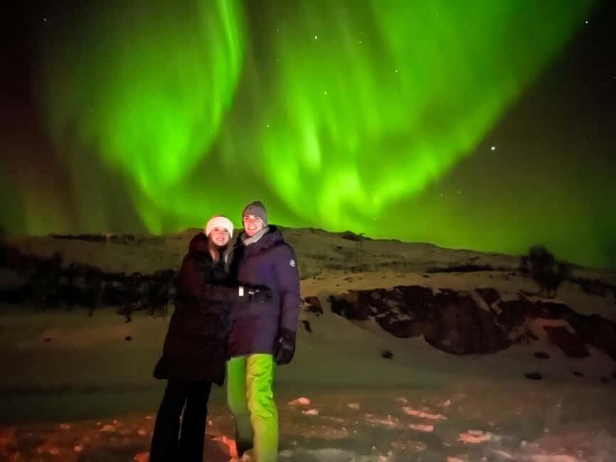 Full Night Magic of the Arctic Lights in Tromso - Starting outside Magic Ice Bar: the first check-in and your game plan