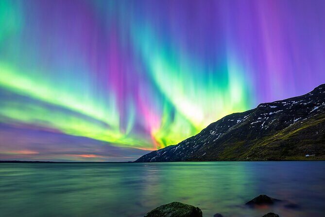 Northern light hunt in Tromsø. WiFi included - What the guide actually does: science, mythology, and Norwegian culture