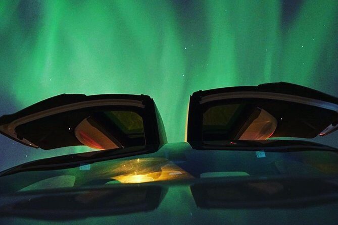 Northern lights - TeslaX Ecofriendly Car - Your 7:00 pm route: meeting point, timing, and what you’ll do
