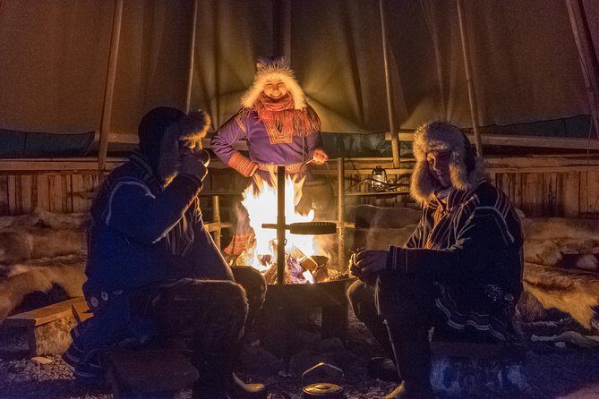 Reindeer Feeding and Sami Culture Including Lunch from Tromso - Warm Up in the Lavvu: Joik Singing and Sami Stories
