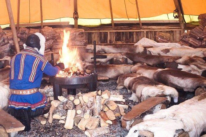 Reindeer Feeding and Sami Culture Including Lunch from Tromso - Lunch by the Fire: Bidos Soup, Cake, Coffee, and Diets