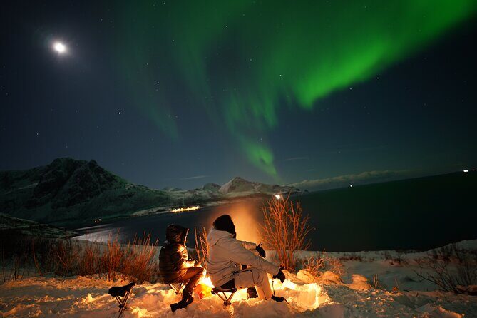 Small Northern Lights Tour Max 8 Guests Pickup and Photography - Stop in Tromsø: what you’ll do before the driving really pays off