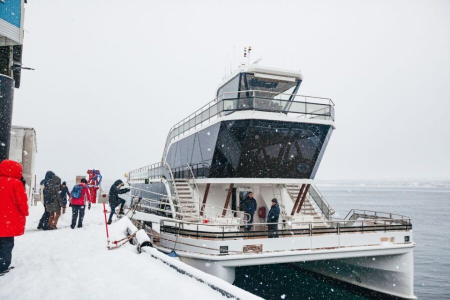 Tromsø: Arctic Fjord Cruise With Stop On Land At Fish Racks - Store Grindøya and Tirpitz-platen: Wildlife Viewing Meets a Real Landmark