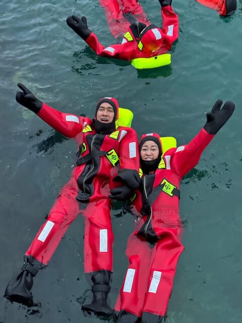 Tromsø: Arctic Fjord Floating in Survival Suit - From Magic Ice Bar to Kaldfjord: the tour flow that keeps momentum