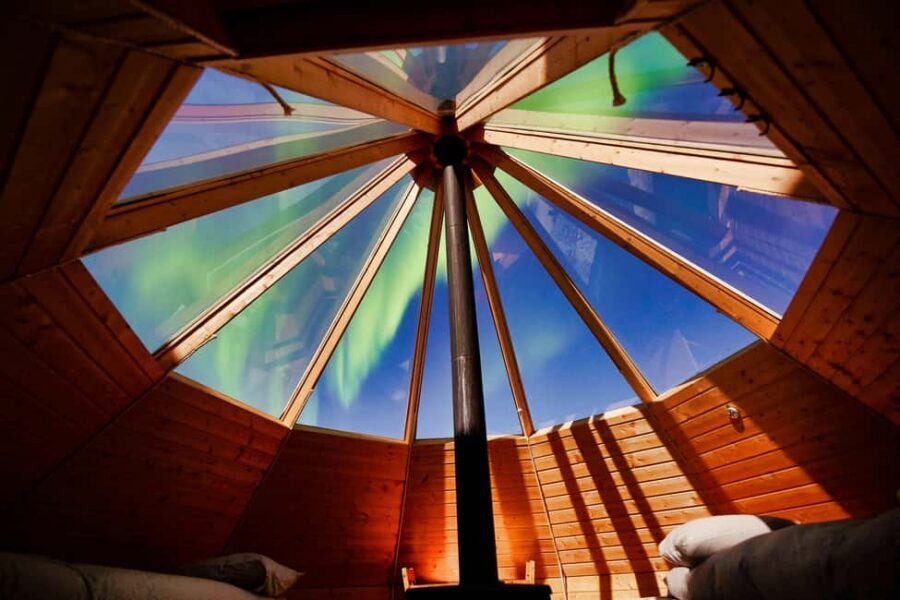Tromsø: Aurora Crystal Lavvo Overnight Stay with Activities - Meals at Basecamp: Fish Soup Welcome and Traditional Norwegian Breakfast