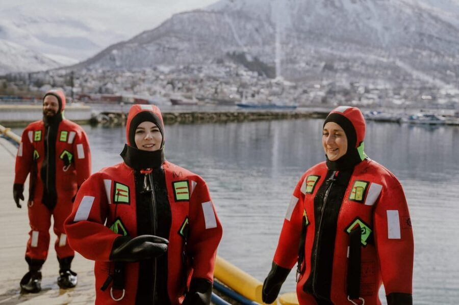 Tromsø city center Urban Floating experience - What Arctic Urban Floating in Tromsø feels like