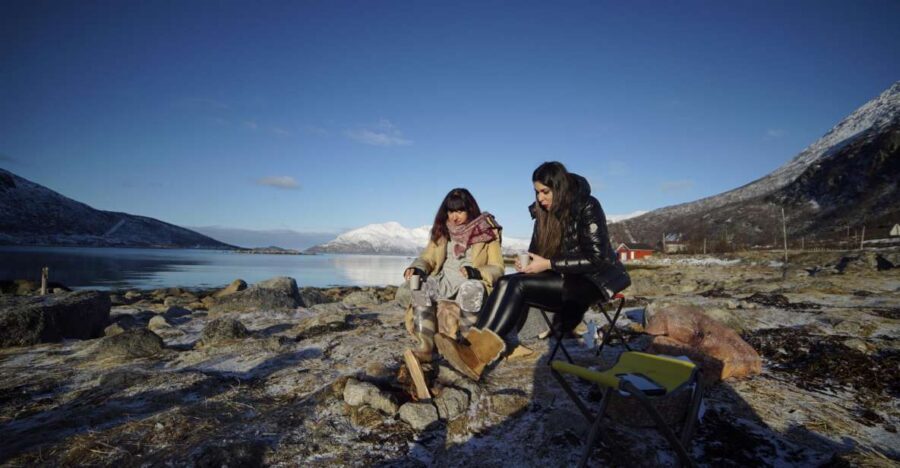 Tromsø: Exclusive Fjord Adventure by Bus - Whale Island in daylight: fjords, beaches, and the reindeer chance