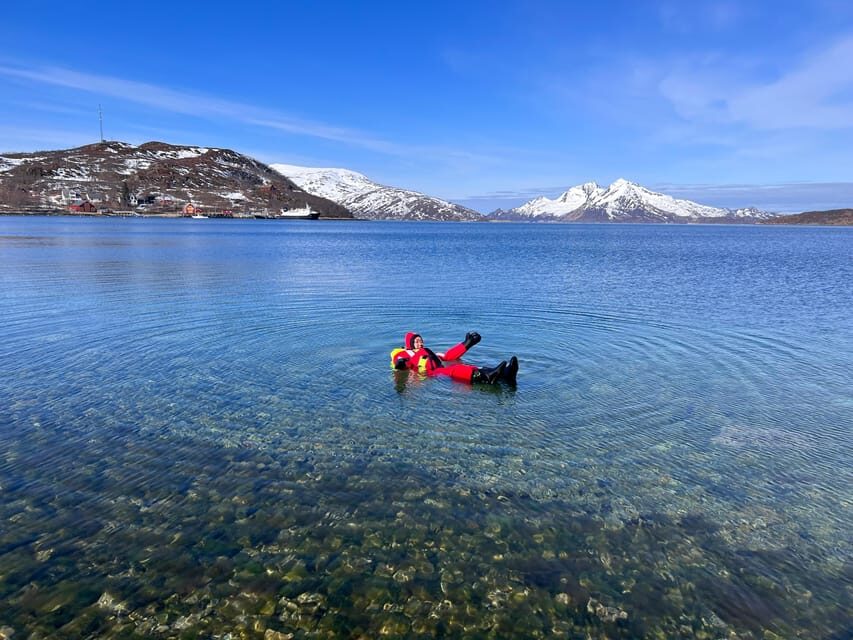 Tromsø: Fjord and Floating Safari, Arctic Floating - Bonfire warm-up: food and drinks that make the cold feel worth it