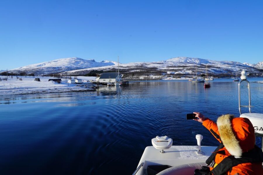 Tromsø: Fjord Cruise by Luxury Yacht - The 3-hour route: from the jetty to fjord viewpoints