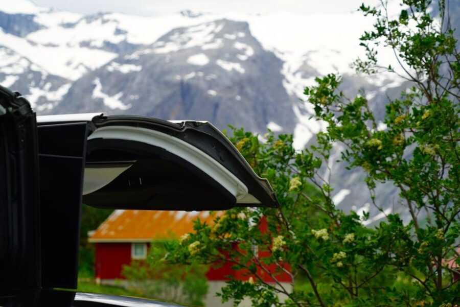Tromsø: Fjord Sightseeing in a Tesla X Luxury Electric Car - Café lunch stop: views that make the break worth it