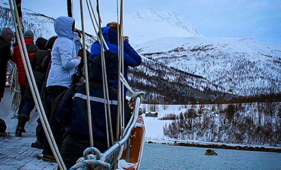 Tromsø: Luxury Polar Fjord Cruise w/ Hot Tub & Polar Plunge - Lunch, Cookies, and the Coffee Bar That Makes the Boat Ride Work