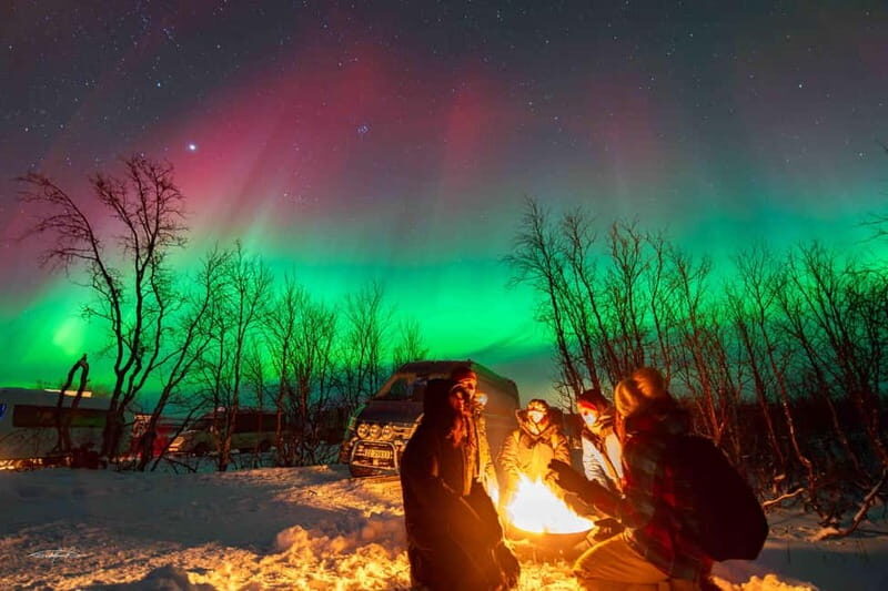 Tromsø: Northern Lights Safari - Stop 2: the guided pursuit around Tromsø (and beyond, when needed)