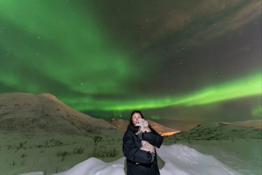 Tromsø: Northern Lights Tour w/Photo, Suits and Local Guide - Stops change the scenery, not just your chances