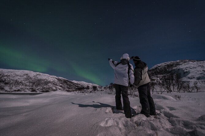 Tromsø Norway - Small Group Aurora Hunt Tour with a local guide - Coastal aurora hunting: the seaside where the water stays warm
