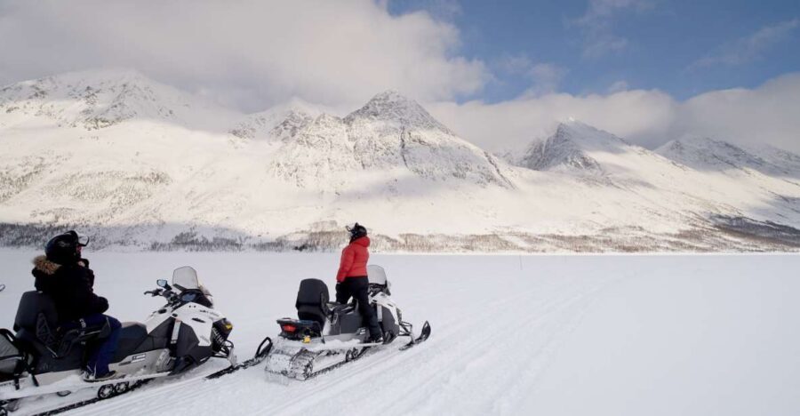 Tromsø: Scenic Arctic snowmobile safari in the Lyngen Alps - Why the Ullsfjorden ferry and bus ride are worth the seat time