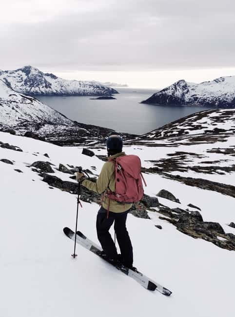 Tromsø: Ski touring (ski de randonnee) - Tromsø Ski Touring: Summit to Sea, Without the Lift Hassle