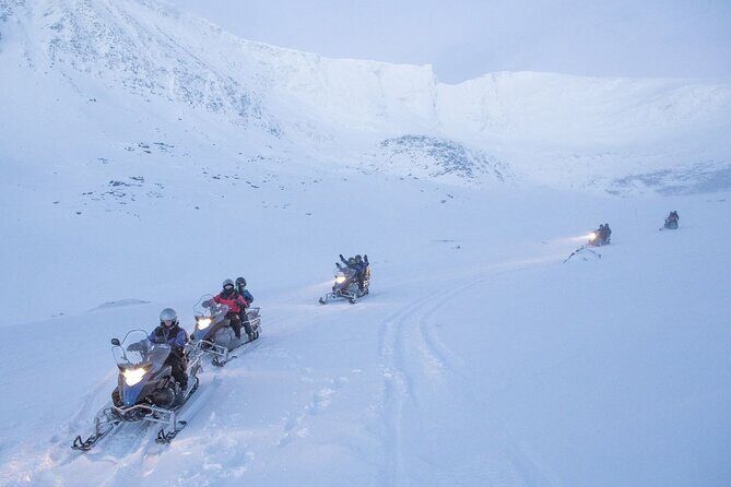 Tromsø Snowmobiling, Ice Domes Snow Park, and Reindeer Visit - Two Arctic moods in one: snowmobile, Ice Domes, and reindeer in Tromsø