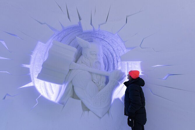 Tromsø Snowmobiling, Ice Domes Snow Park, and Reindeer Visit - Reindeer herd visit: charming in theory, limited in real life
